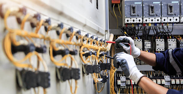 Professional Electrician technician working in Loganville, GA